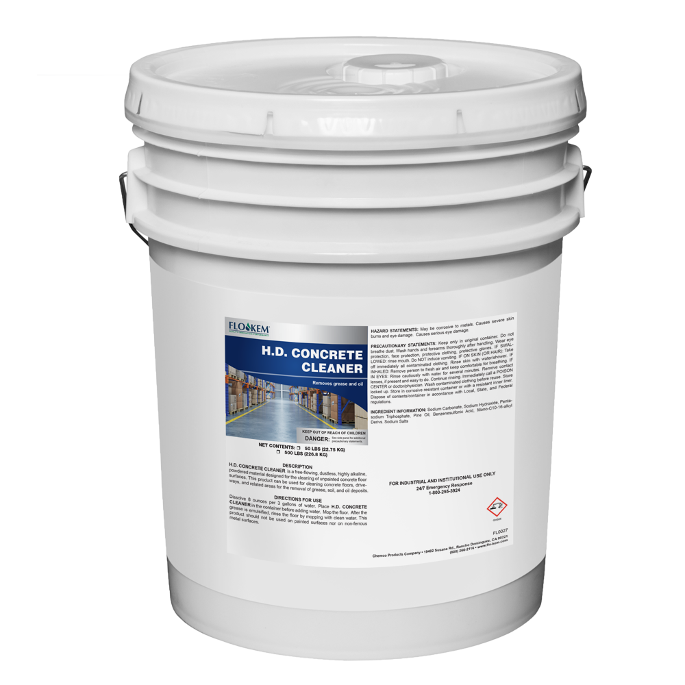 H.D. Concrete Cleaner - 0027