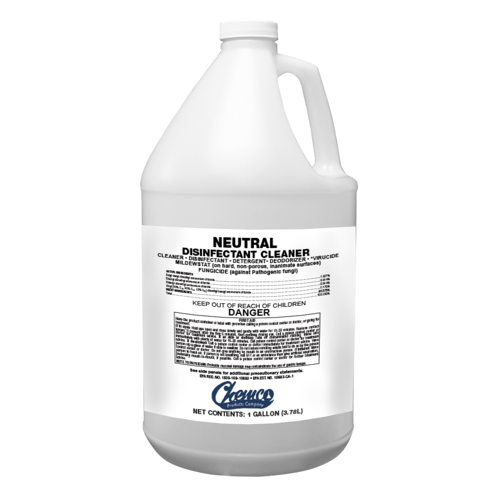 Neutral Disinfectant Cleaner - 11166